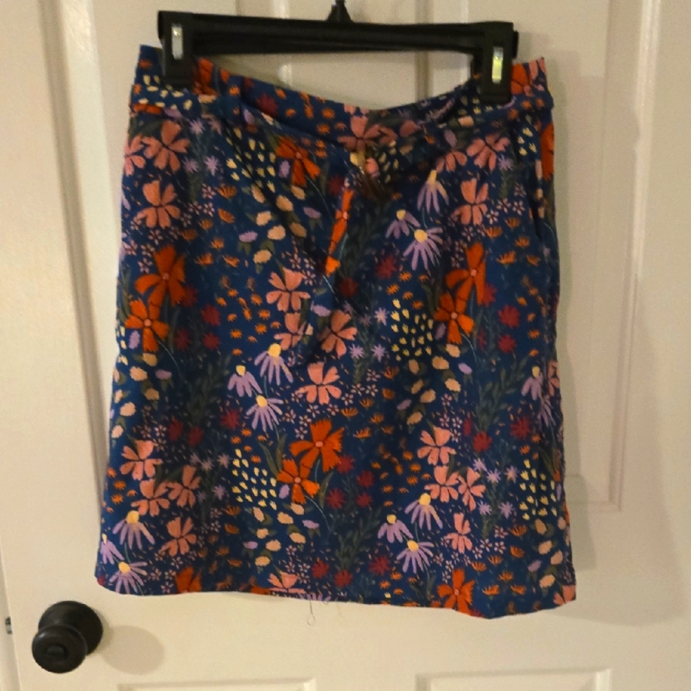 Princess Highway Floral Skirt Linen & Cotton US 8/AUS 12